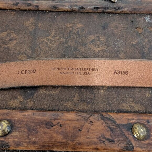 J.Crew Skinny Leather Belt - Picture 4 of 5